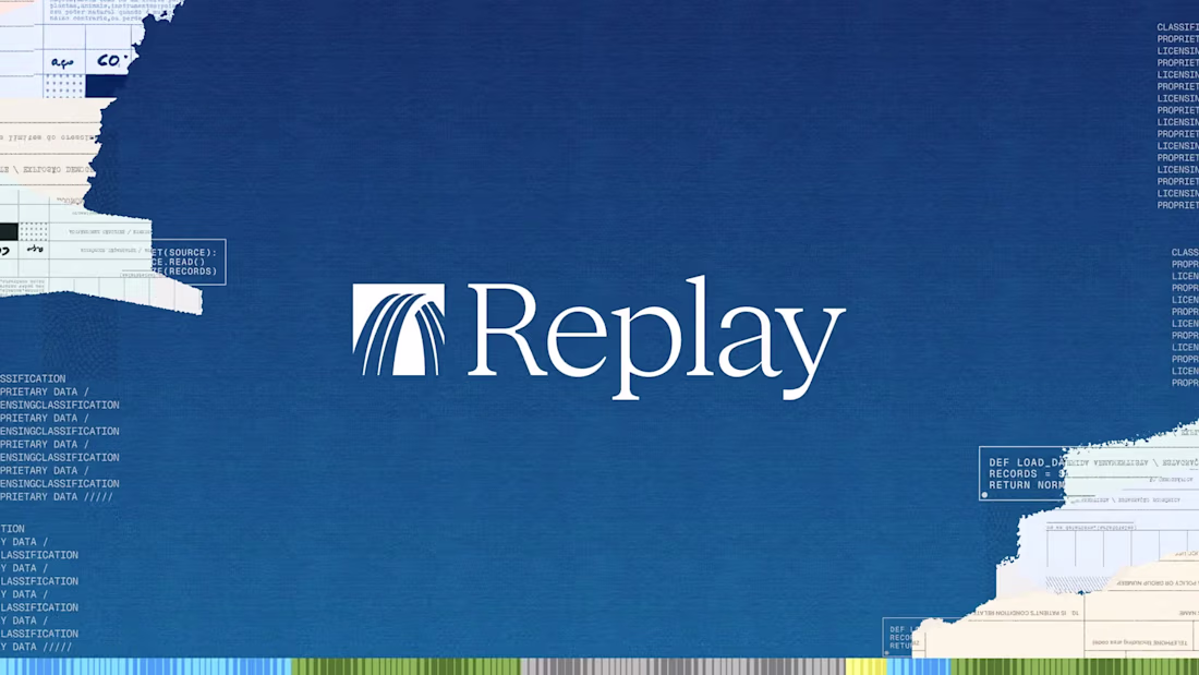 Cover image for for replay