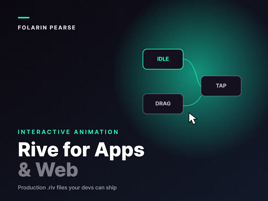 Cover image for Interactive Rive Animation for Apps & Web