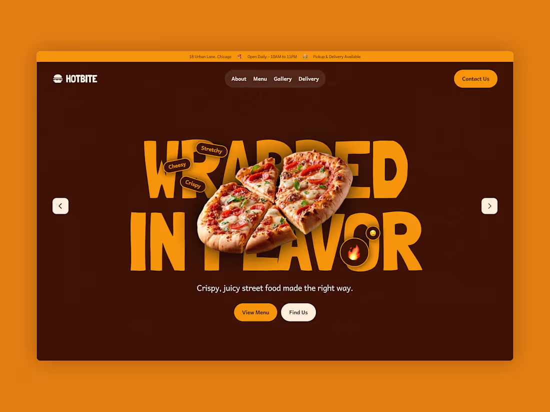 Cover image for Bold Street Food Website ·