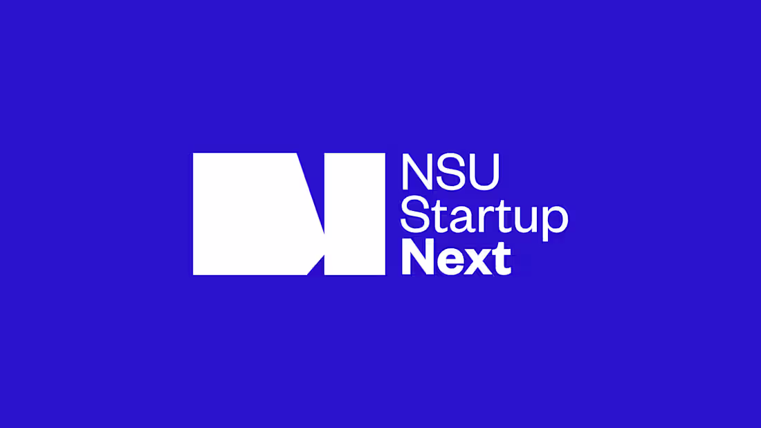Cover image for NSU Startups Next Logo Animation