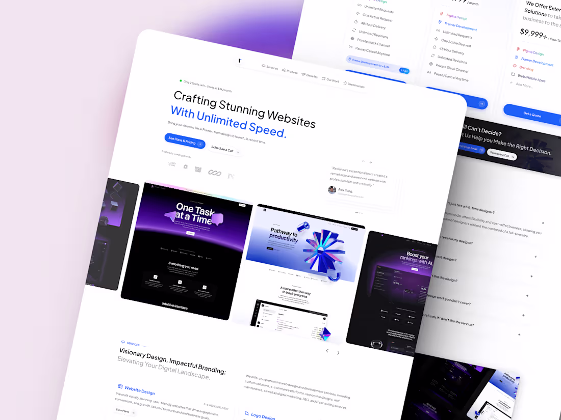 Cover image for Ripple - Subscription Agency Framer Template