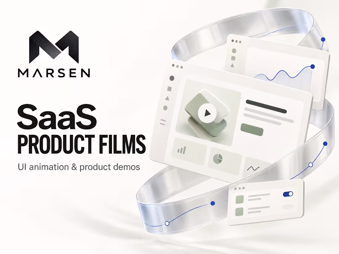 Cover image for Premium SaaS Product Films and UI Animation