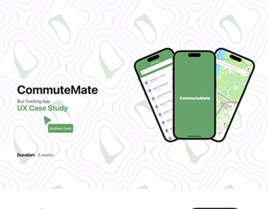 Cover image for CommuteMate Bus tracking app