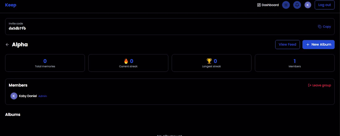 Cover image for Keep is a full-stack web