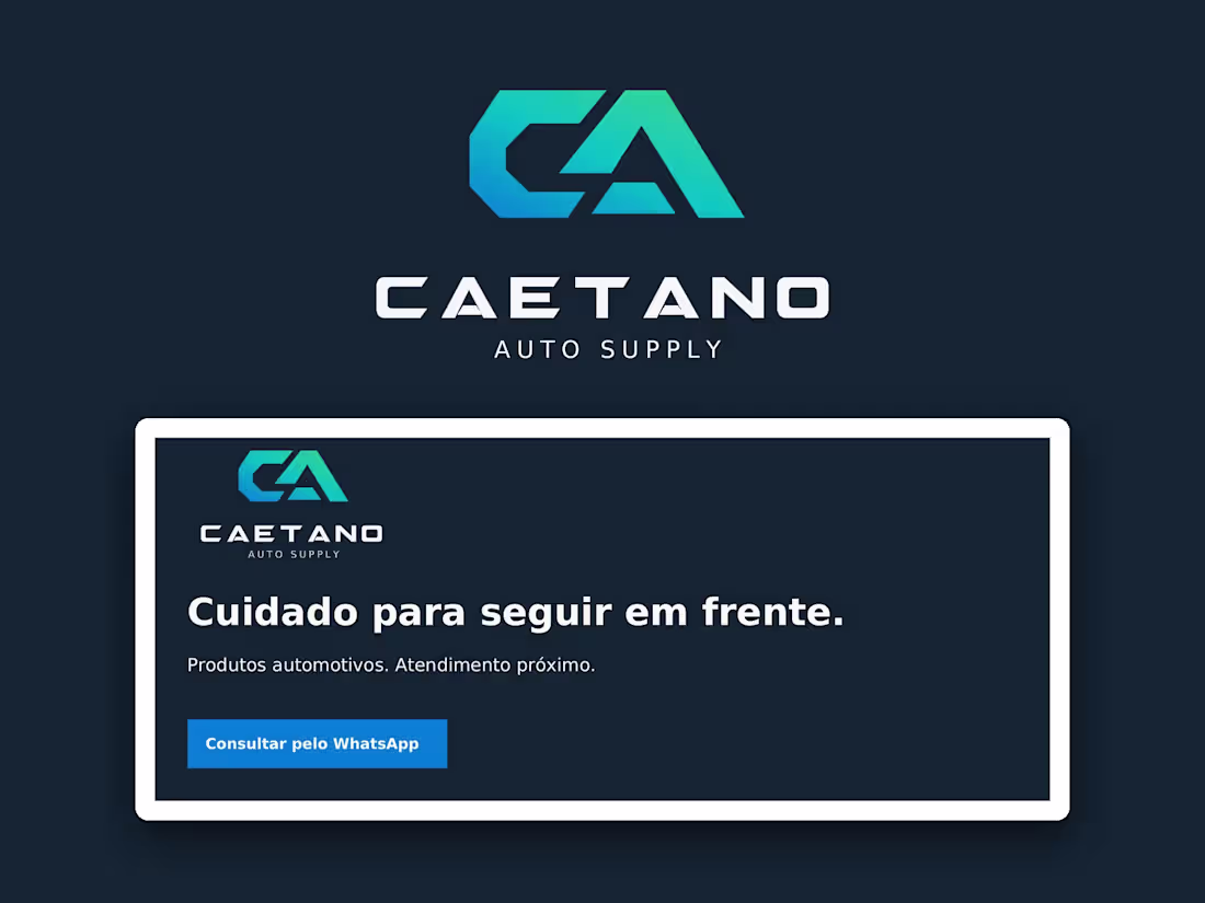 Cover image for Caetano Auto Supply — Brand