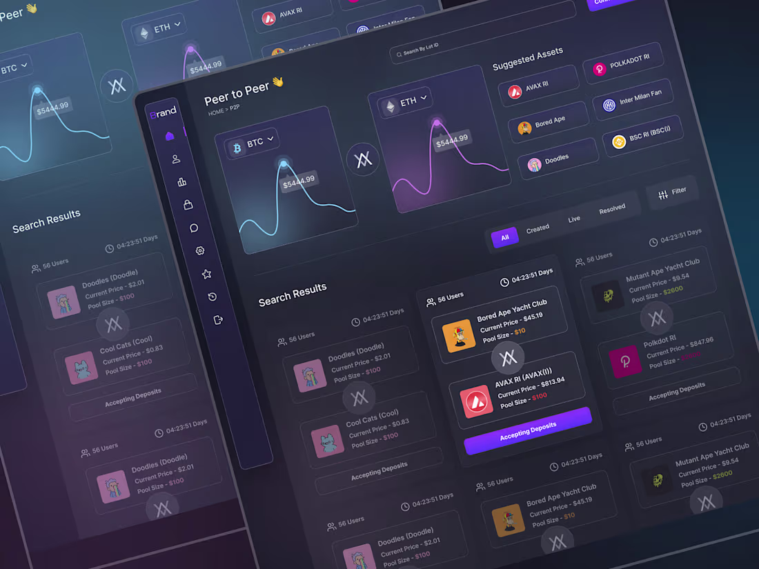 Cover image for Fintech Dashboard Design