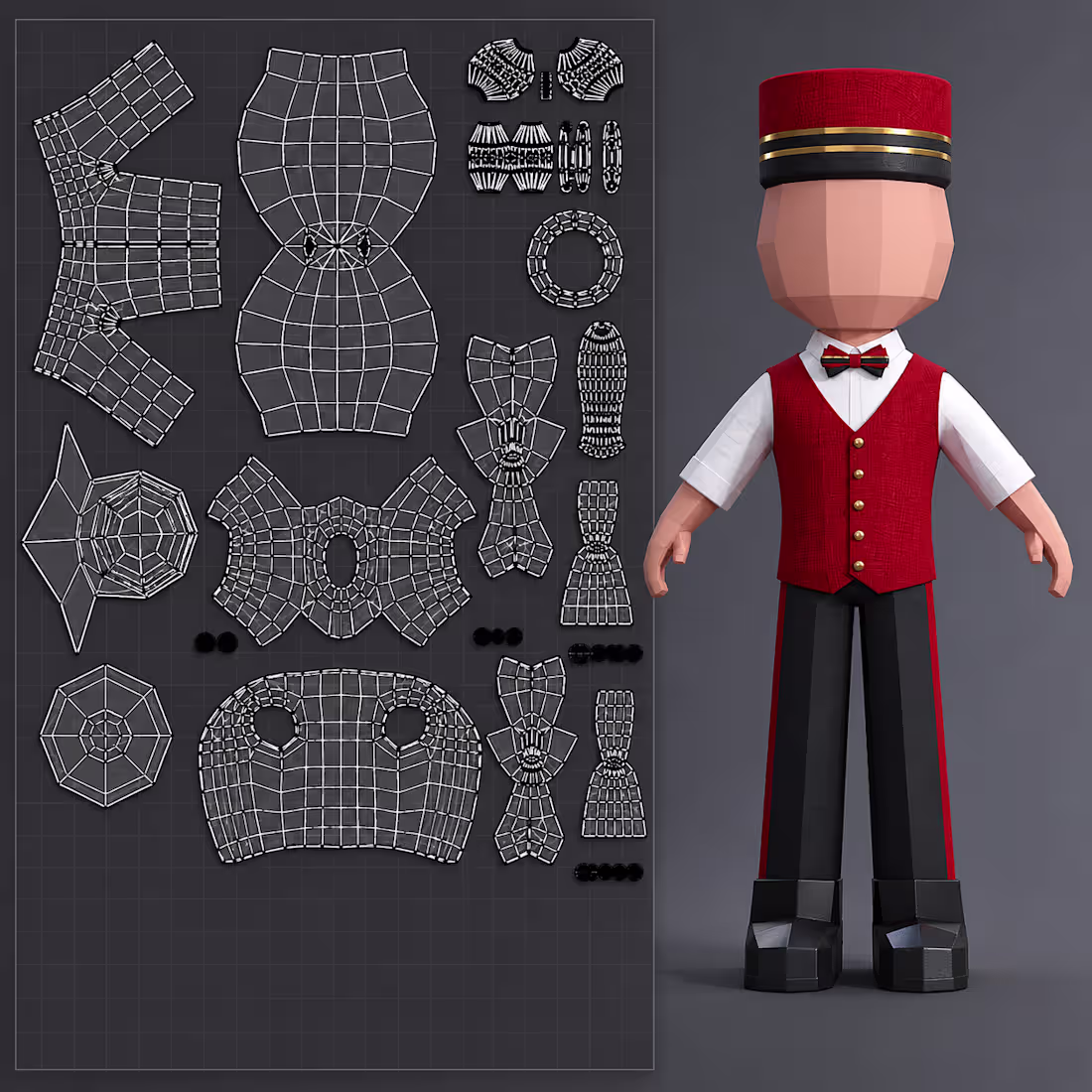 Cover image for You will get UV Unwrap and Retopo of 3d model within 24hrs