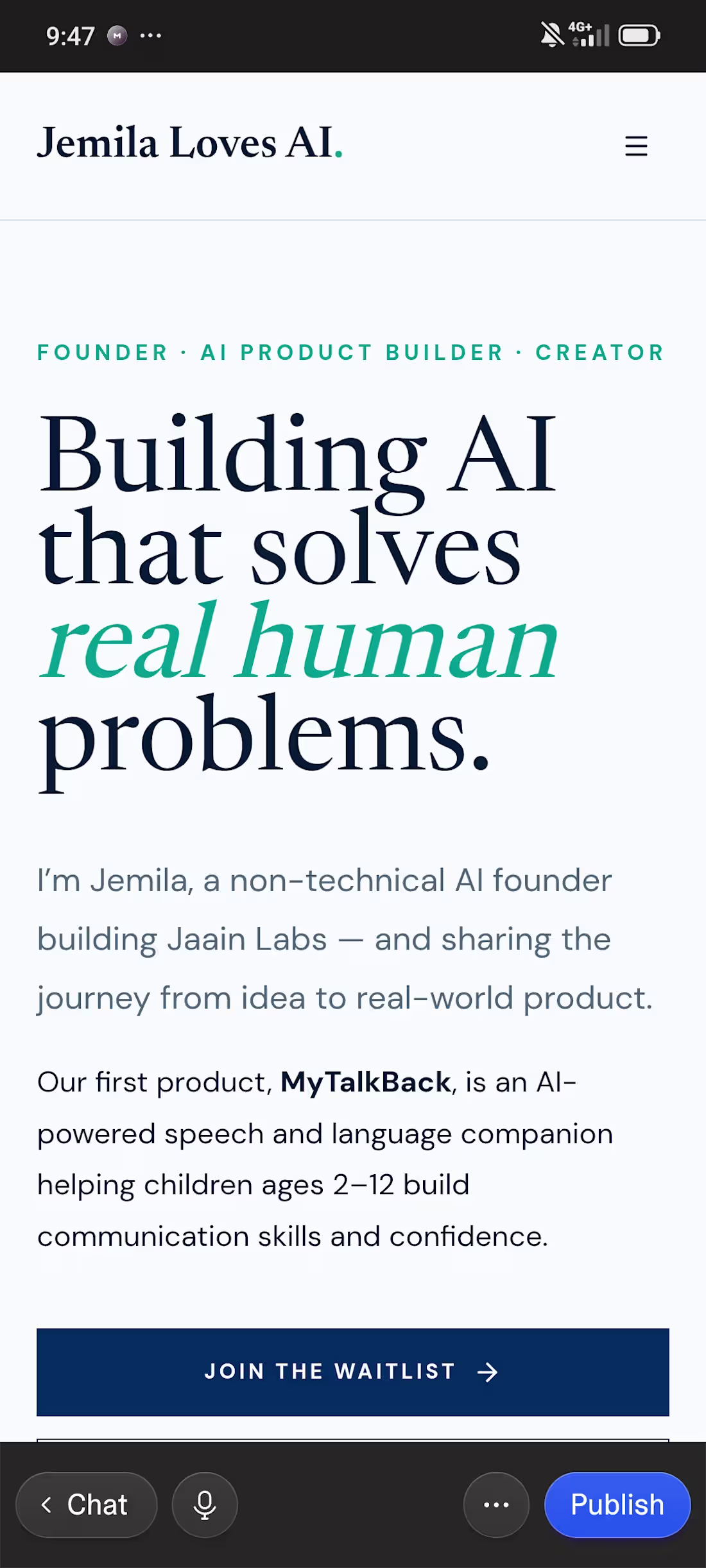 Cover image for Building AI Products With Purpose.
I’m
