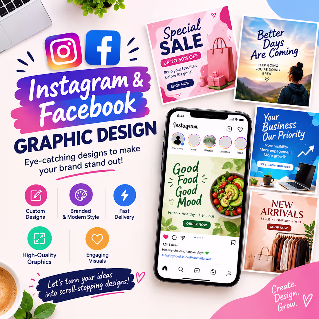Cover image for I will help you create and organize engaging social media co...