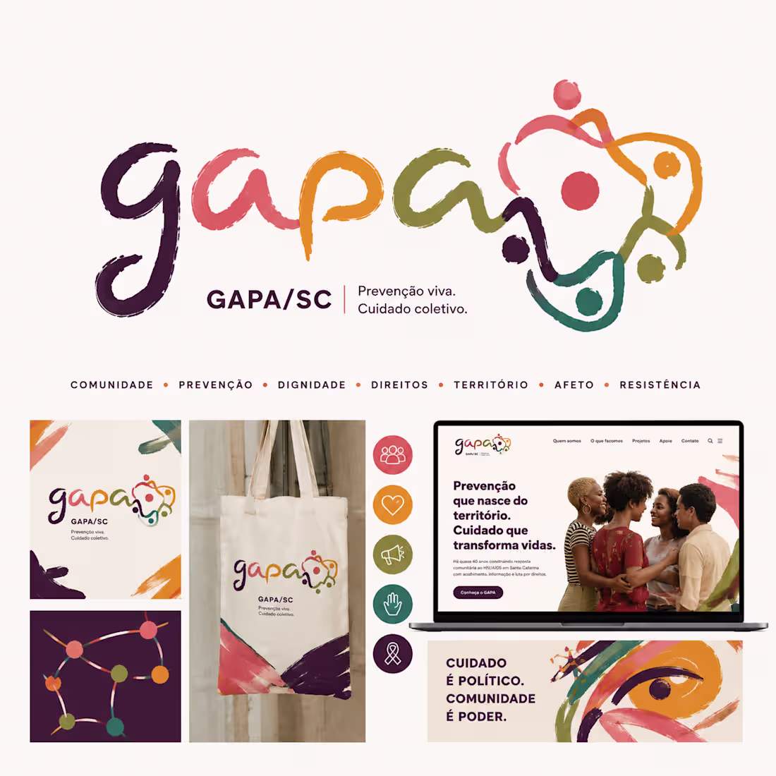 Cover image for Visual identity system developed for