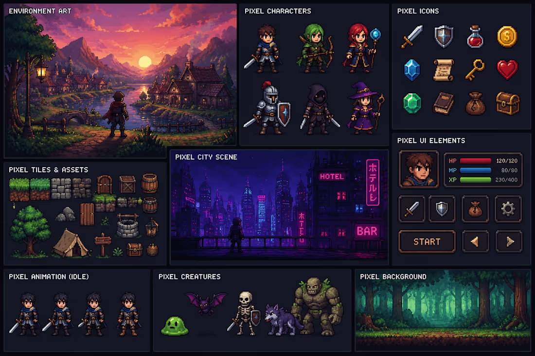 Cover image for pixle art 