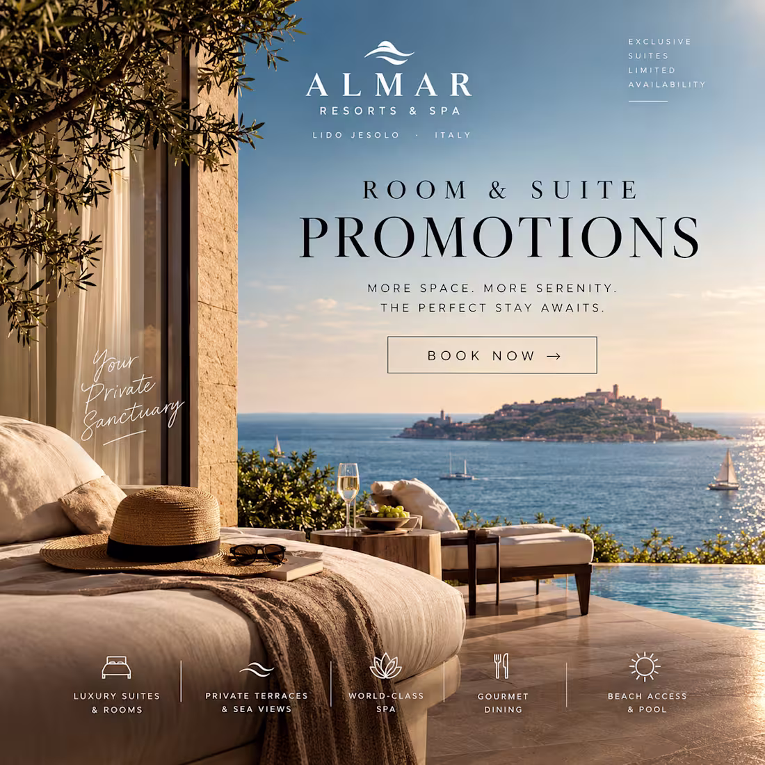 Cover image for Almar Resorts Hospitality Promotional Campaign
Project