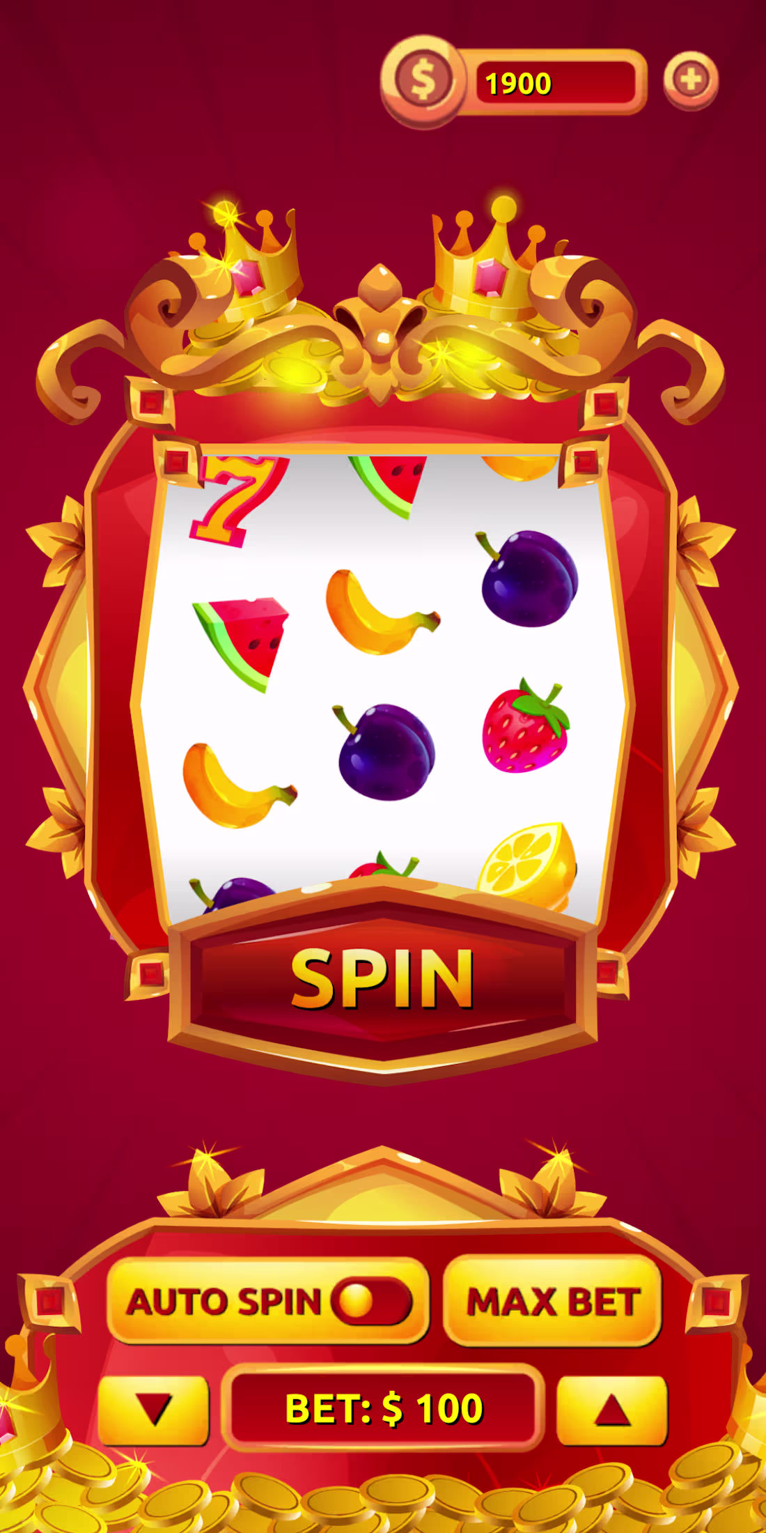 Cover image for Mini slots game for mobile