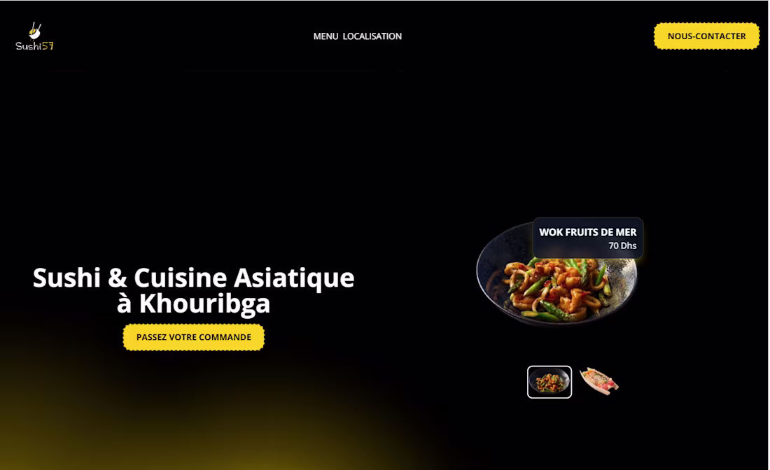 Cover image for Restaurant Website (Next.js, Strapi CMS)