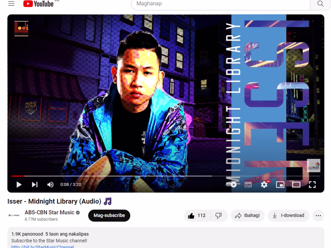 Cover image for Midnight Library - Isser 
