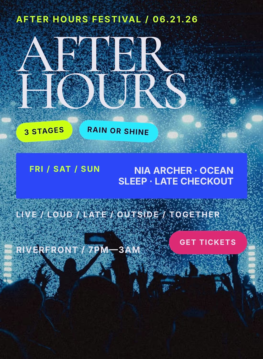 Cover image for After Hours / Graphic Design