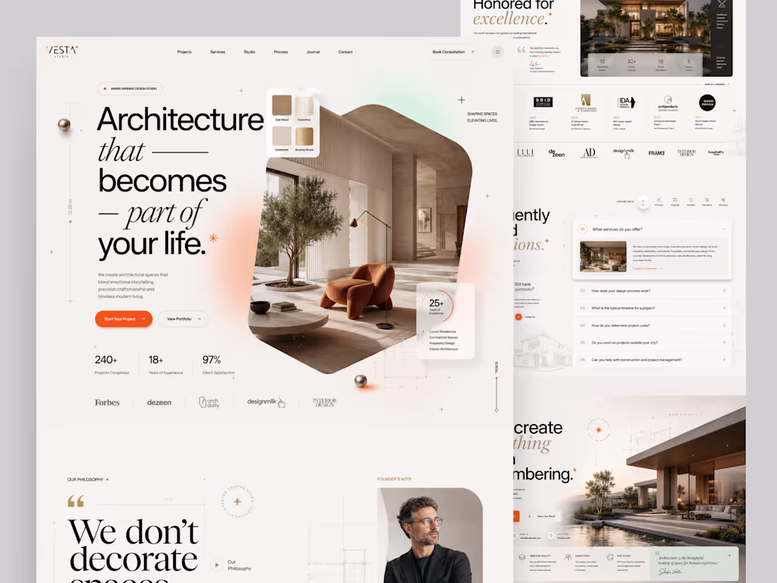 Cover image for Vesta Studio reimagines the online