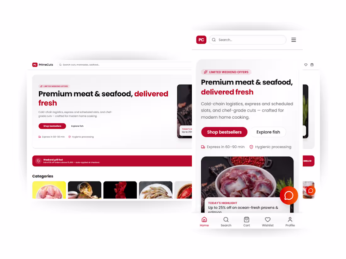Cover image for PrimeCut - AI Powered Commerce