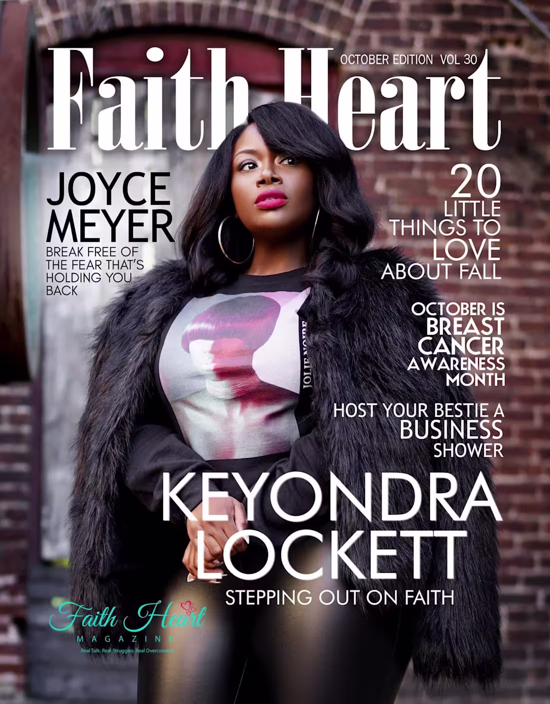 Cover image for Faith Heart Magazine