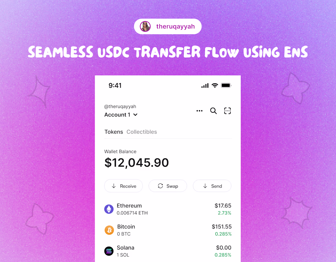 Cover image for Sending USDC Made Simple: Cross-Chain Transfers with ENS