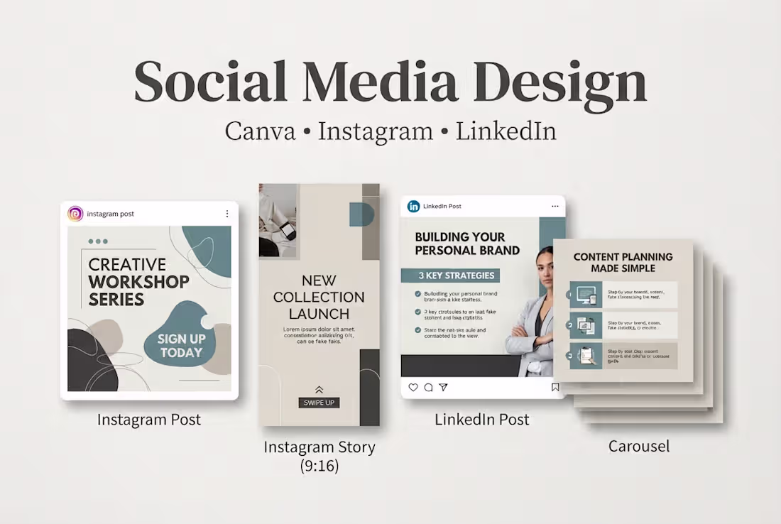 Cover image for Canva Social Media Design