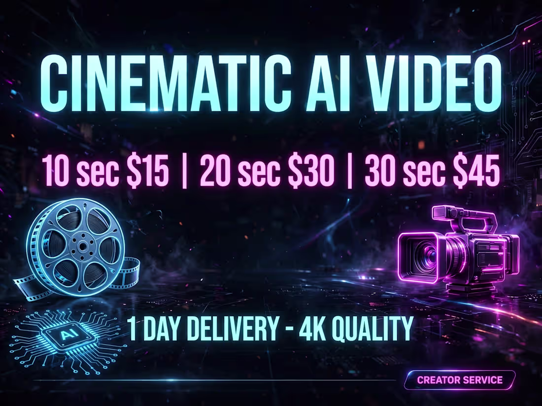 Cover image for Cinematic AI Video - Hollywood Trailer Style
