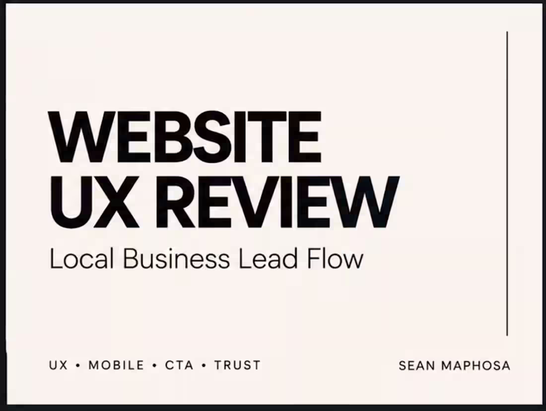 Cover image for This UX review focuses on