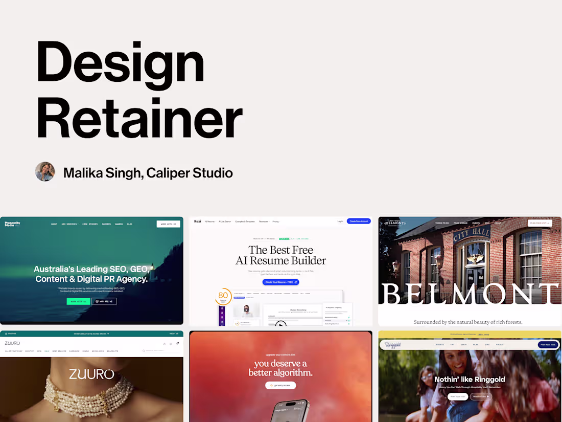 Cover image for Design Retainer 