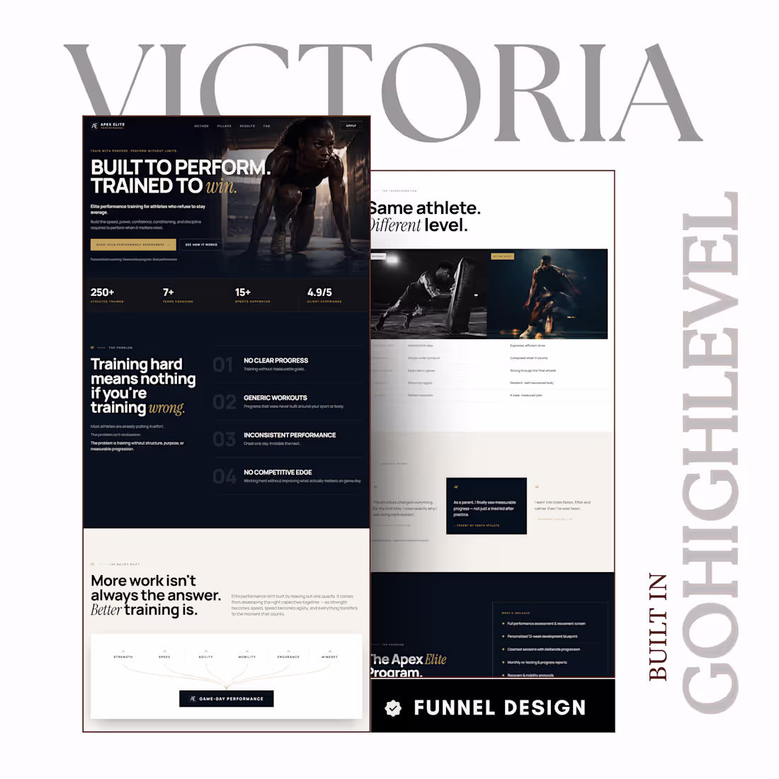 Cover image for Designed and built a high-converting