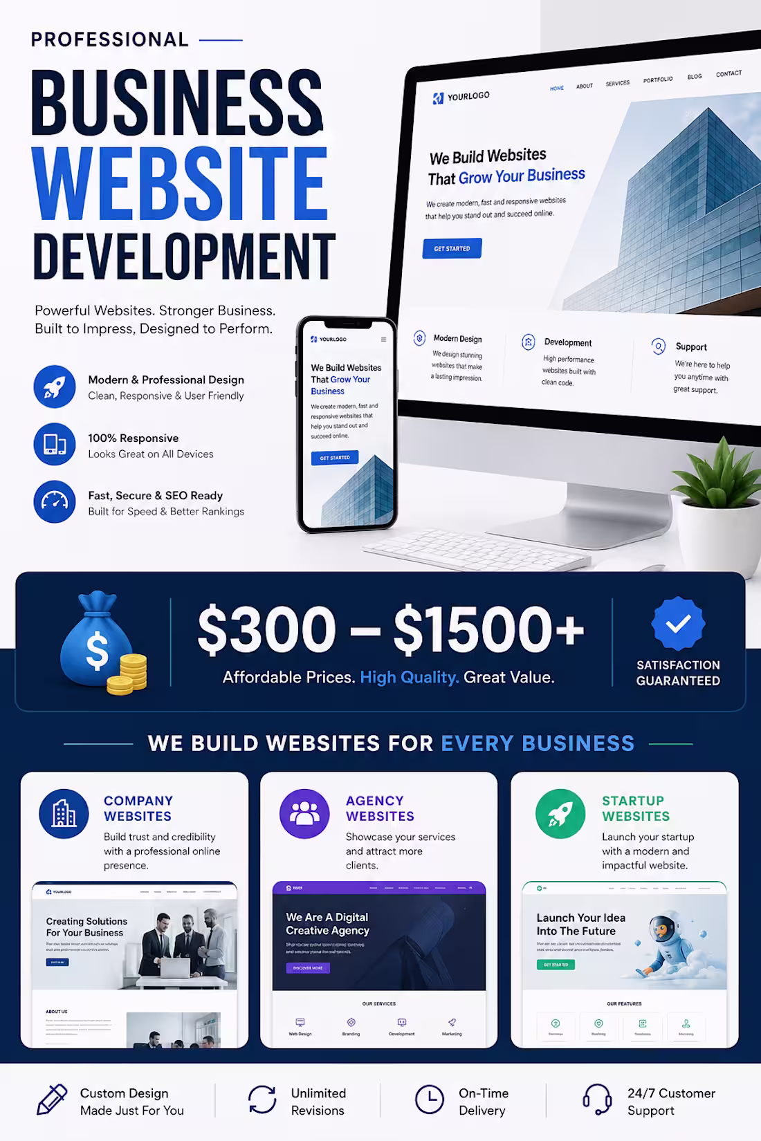 Cover image for I Will Build a Professional Business Website for Your Company