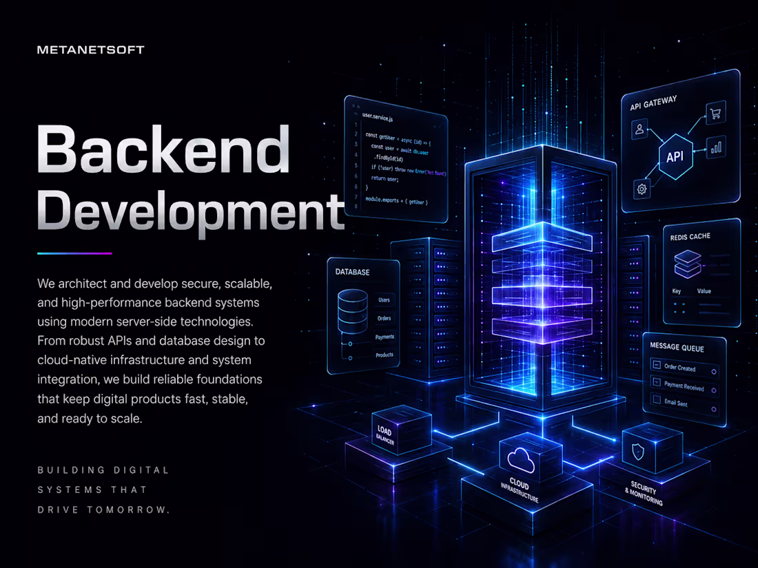 Cover image for Backend Development