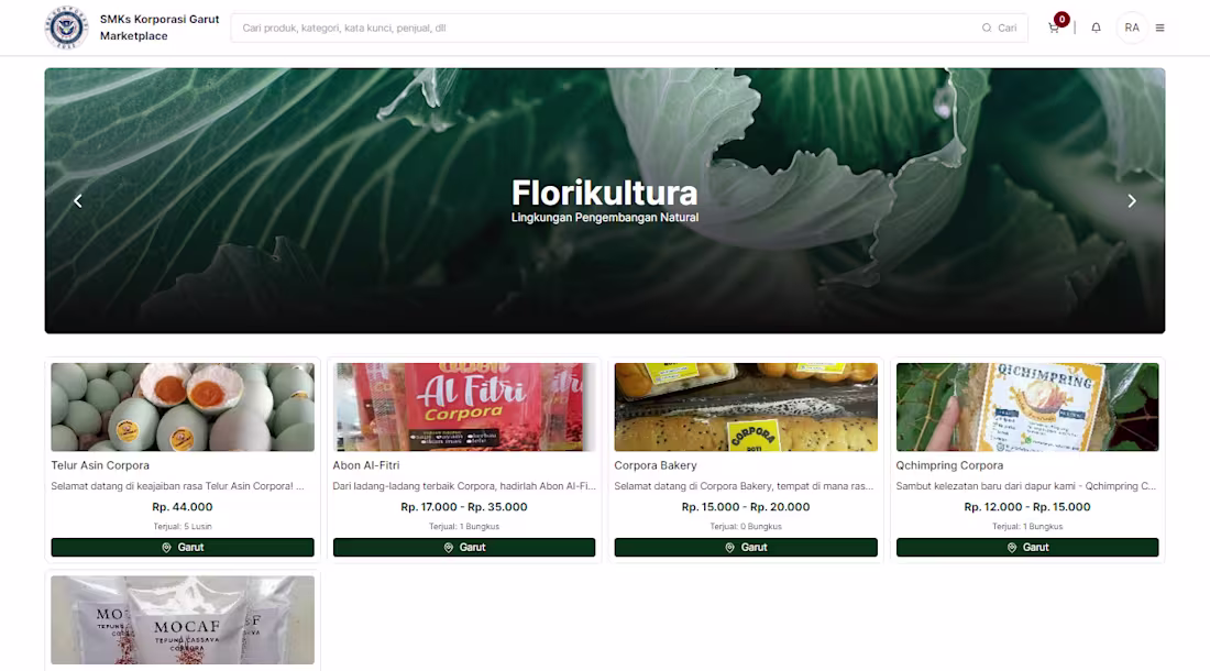 Cover image for SMKs Korporasi Garut Marketplace