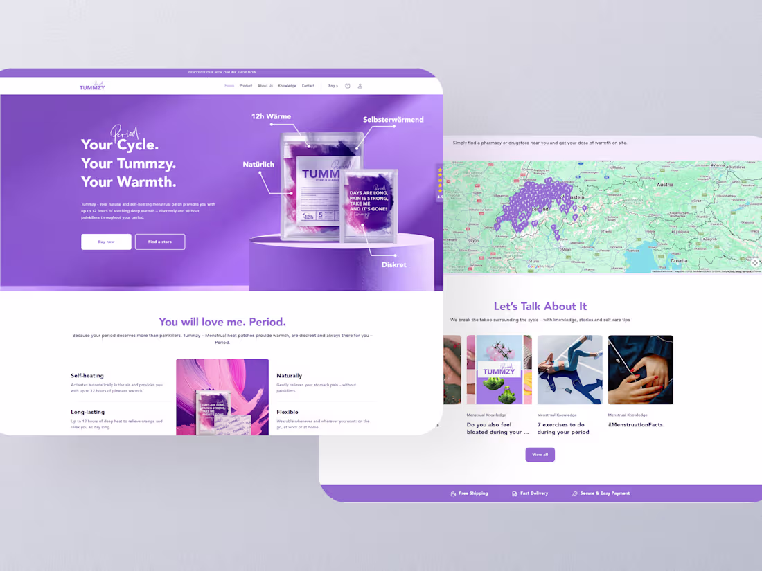 Cover image for Figma to Shopify Conversion: Tummzy