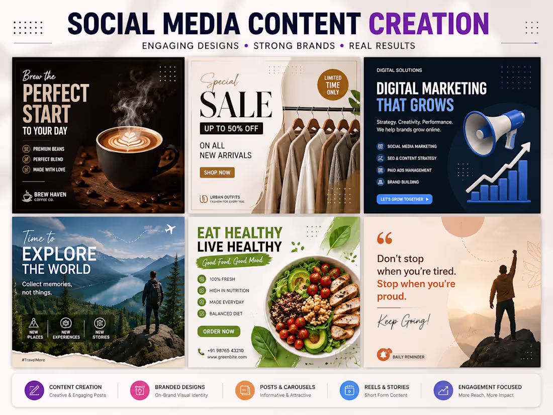 Cover image for Social Media Content Creation