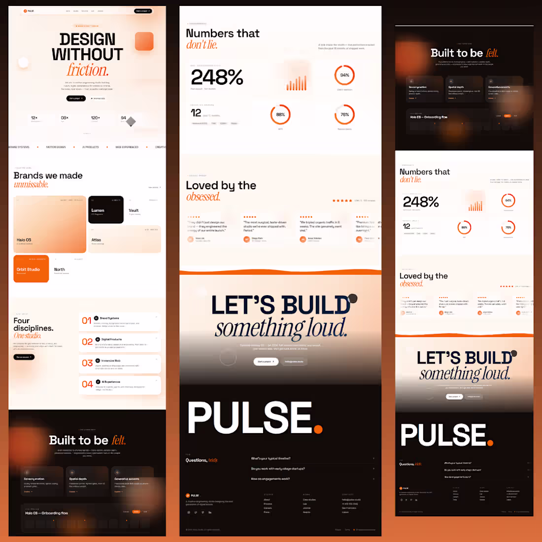 Cover image for A premium creative agency website