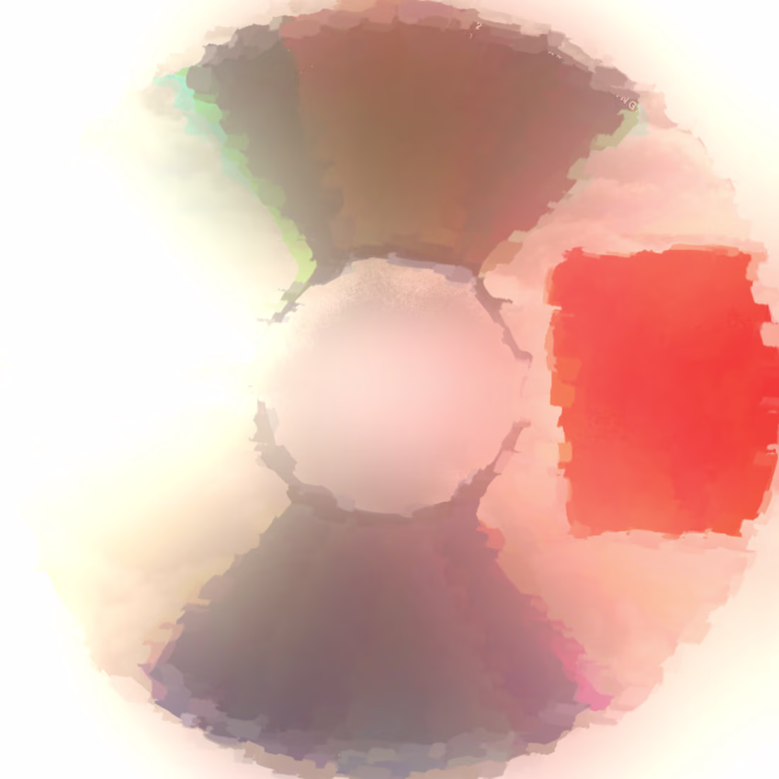 Cover image for Yeezus Album Art Concept – Abstract Impressionist Reimagining
