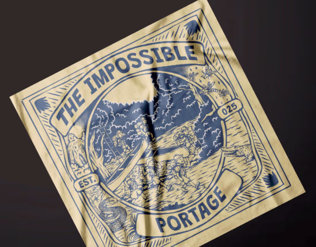 Cover image for THE IMPOSSIBLE PORTAGE