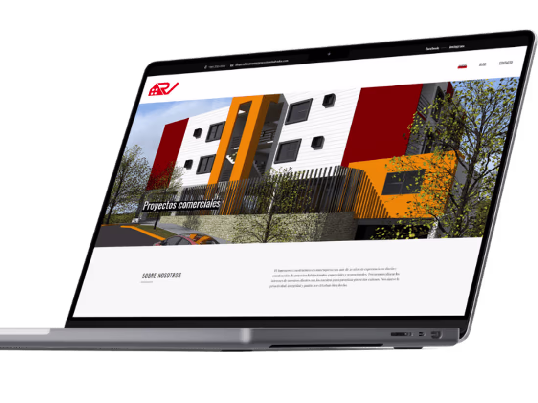 Cover image for RV Ingenieros | Real estate portfolio