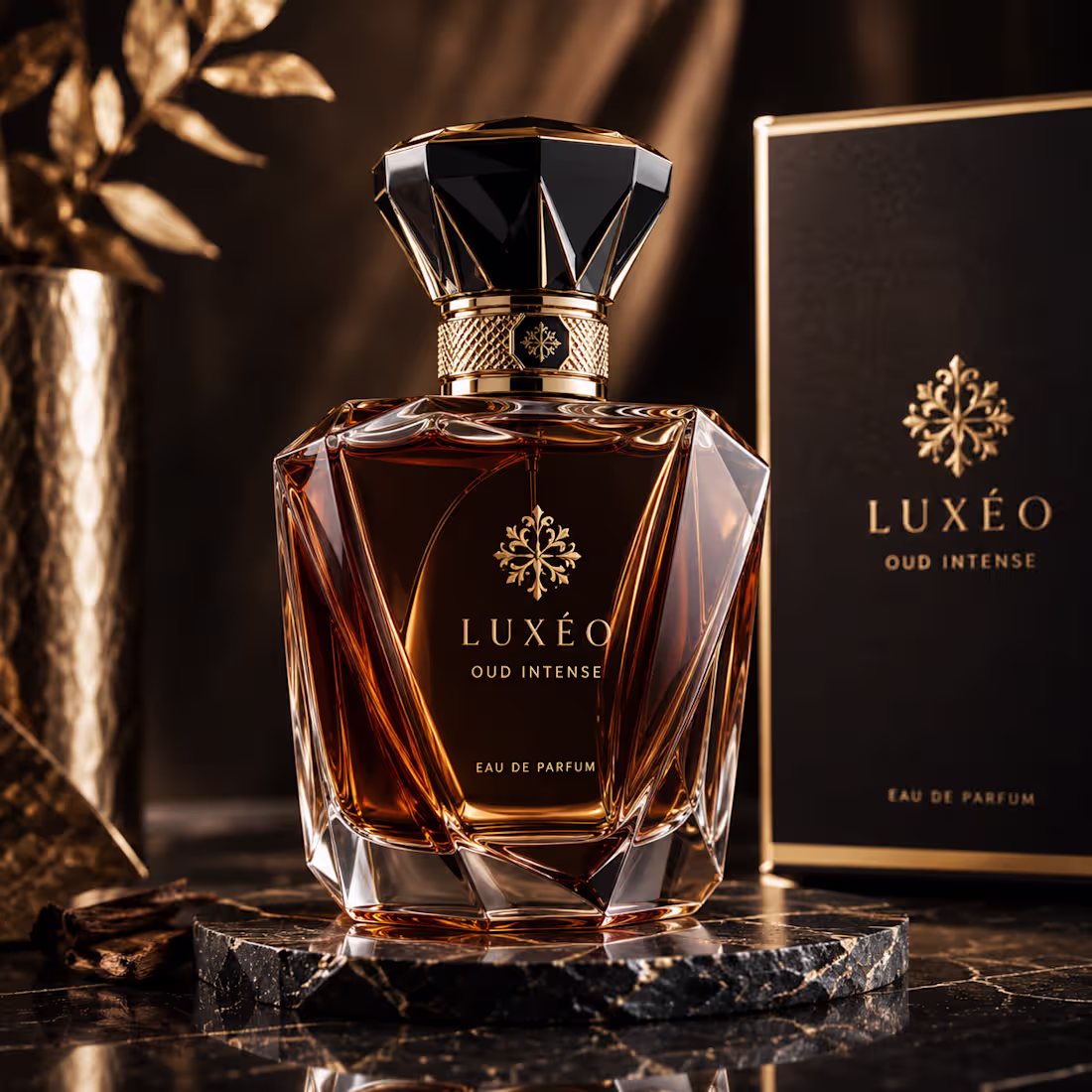 Cover image for Ultra-premium 3D perfume mockup featuring