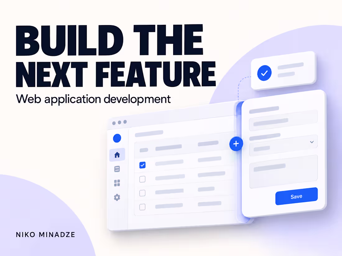 Cover image for Web App Feature Development - React, Next.js & PHP