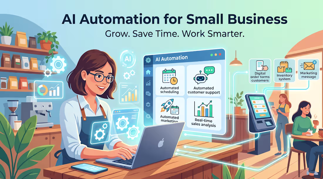 Cover image for Automate Your Business Operations with Custom AI Agents & Make
