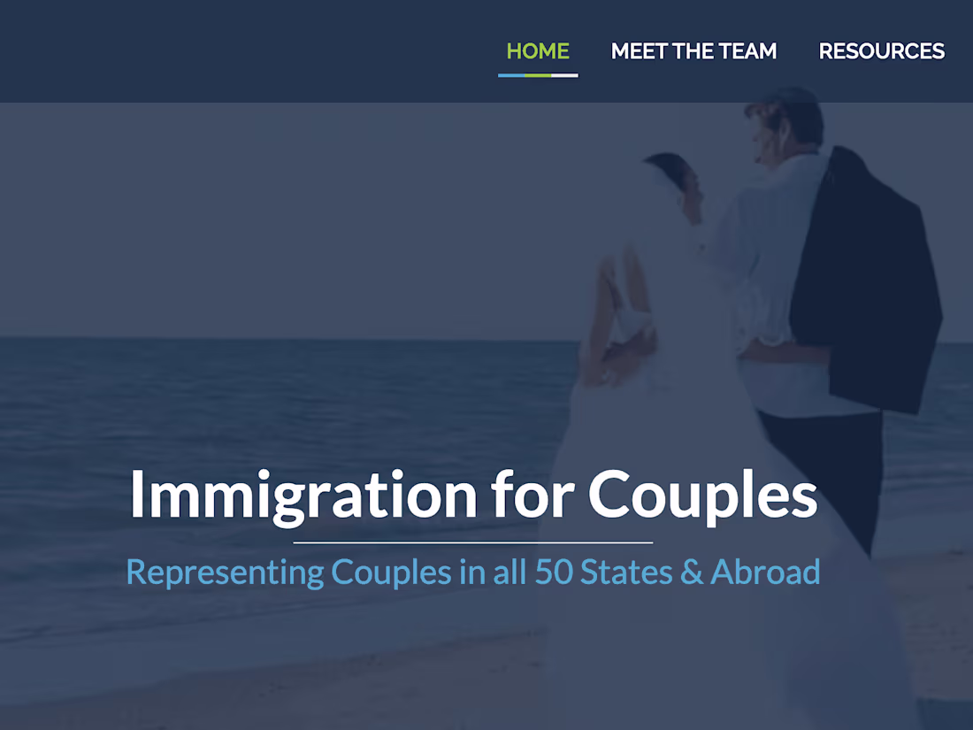 Cover image for Couples Immigration Onboarding Guide