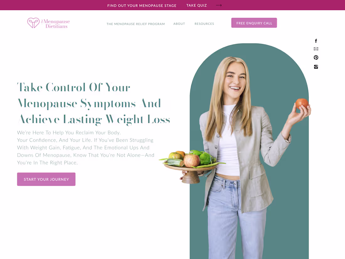 Cover image for Improving the experience of Dietitians program