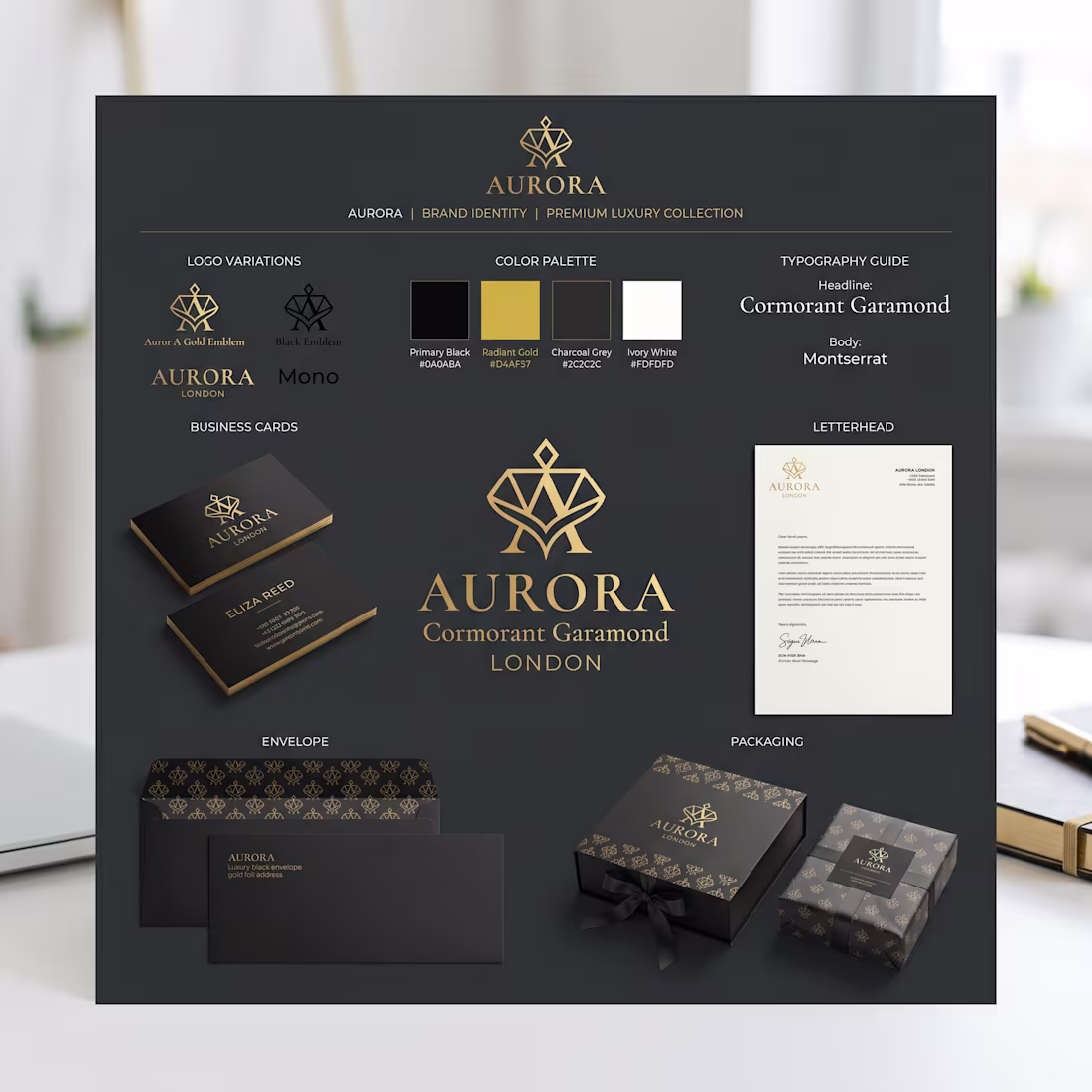 Cover image for Luxury Brand Identity Design Collection