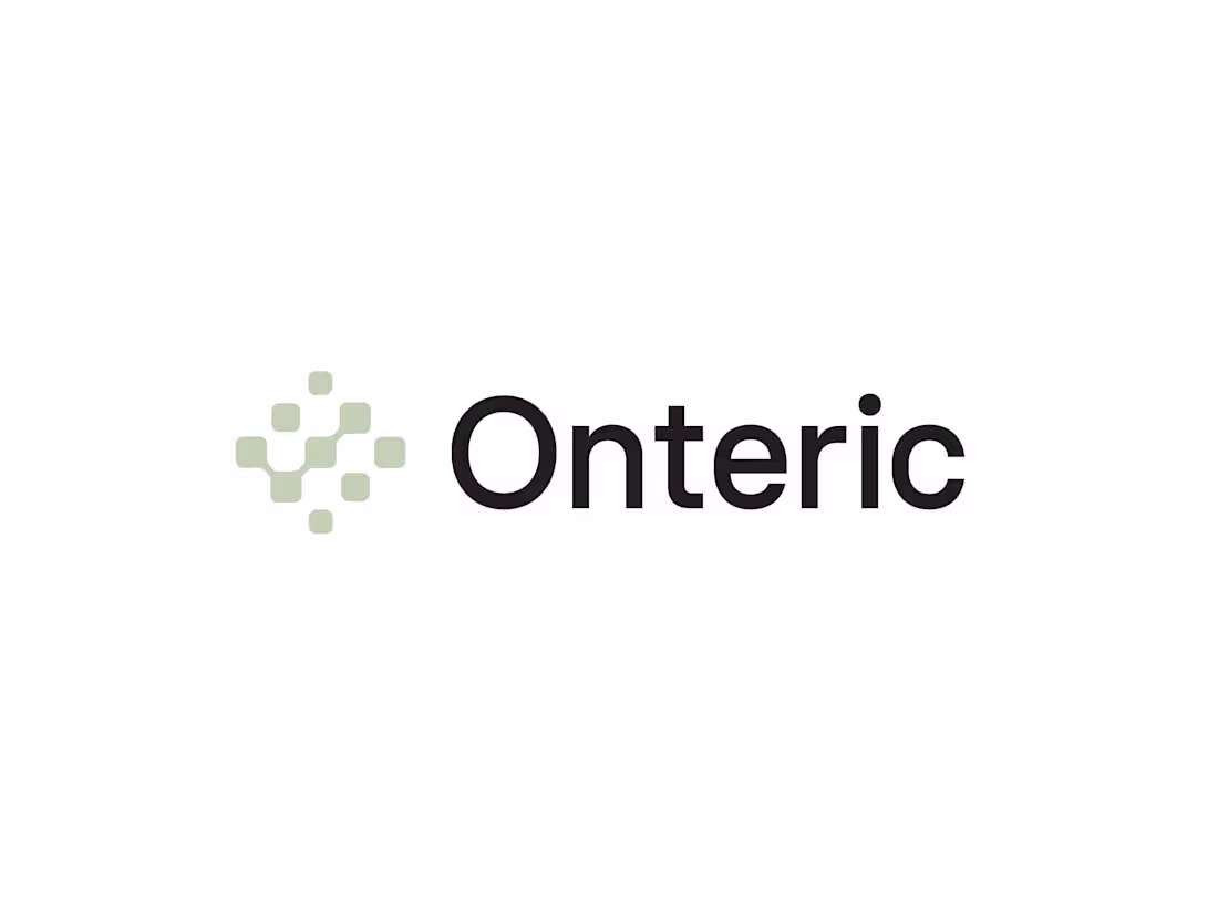 Cover image for Approved direction. 
Onteric is an AI