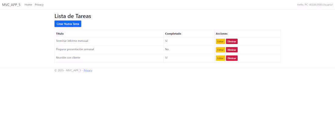 Cover image for To-Do List App with ASP.NET MVC & Entity Framework