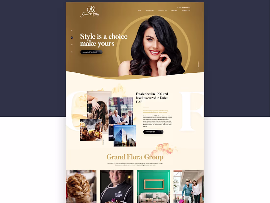 Cover image for  ui ux designer landing page