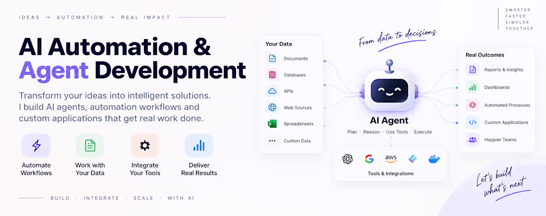 Cover image for AI Automation & Agent Development