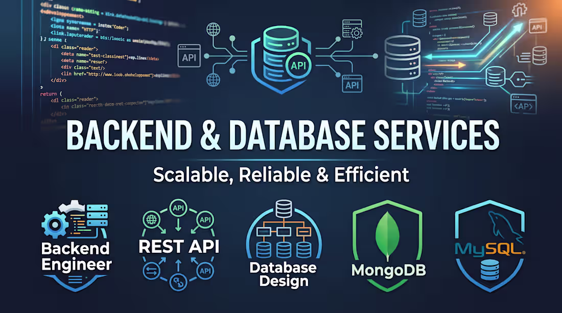 Cover image for Database Architecture & REST API Starter