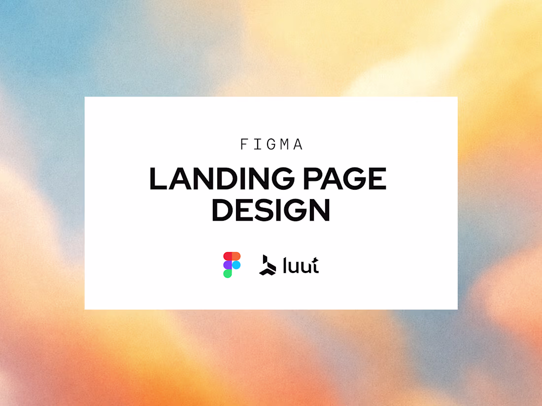 Cover image for Landing Page Design – Conversion-First Figma File